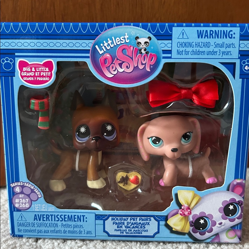 Littlest Pet Shop Series 4 Great Dane and Dachshund